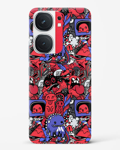 Monster Doodles Hard Case Phone Cover (Vivo)