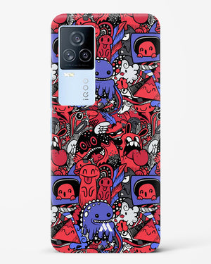 Monster Doodles Hard Case Phone Cover-(Vivo)