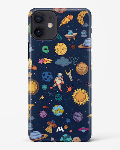 Space Frenzy Hard Case Phone Cover-(Apple)