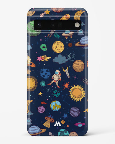 Space Frenzy Hard Case Phone Cover-(Google)