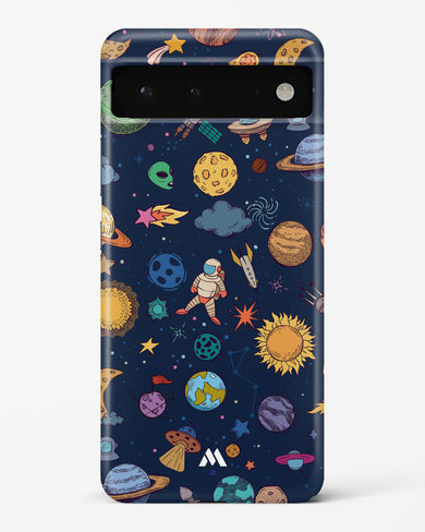 Space Frenzy Hard Case Phone Cover-(Google)