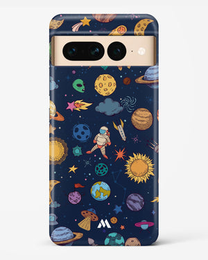 Space Frenzy Hard Case Phone Cover-(Google)