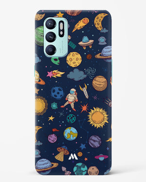 Space Frenzy Hard Case Phone Cover-(Oppo)