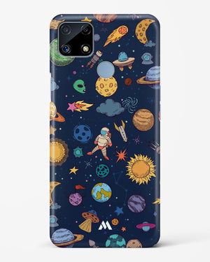 Space Frenzy Hard Case Phone Cover-(Realme)