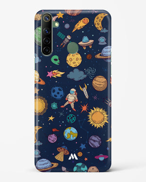 Space Frenzy Hard Case Phone Cover-(Realme)