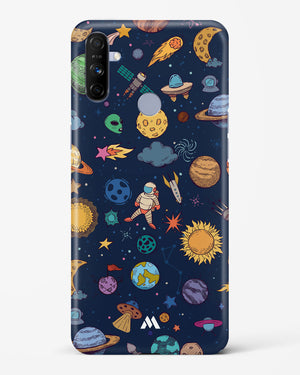 Space Frenzy Hard Case Phone Cover-(Realme)