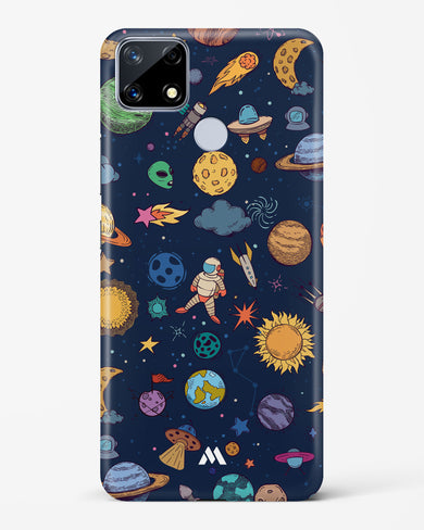 Space Frenzy Hard Case Phone Cover-(Realme)