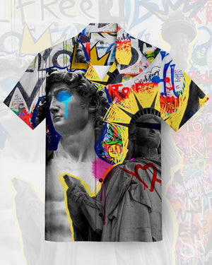 Urban Renaissance Unisex Linen Shirt