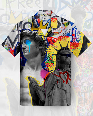 Urban Renaissance Unisex Linen Shirt