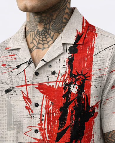 Liberty Riot Unisex Linen Shirt