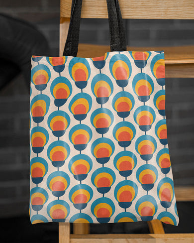 Groovy Blooms Tote Bag