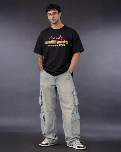 Wasted in Vice City Oversized-T-Shirt