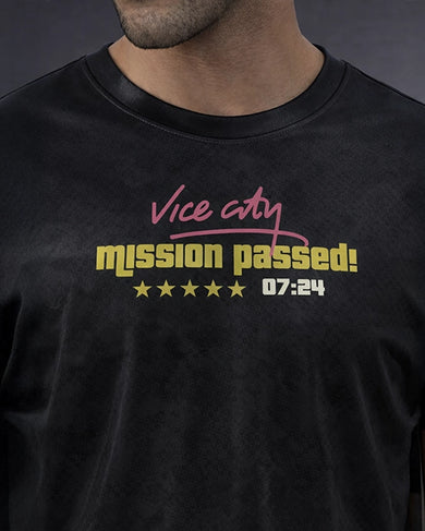 Wasted in Vice City Oversized-T-Shirt
