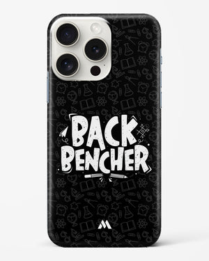 Back Bencher Hard Case iPhone 15 Pro