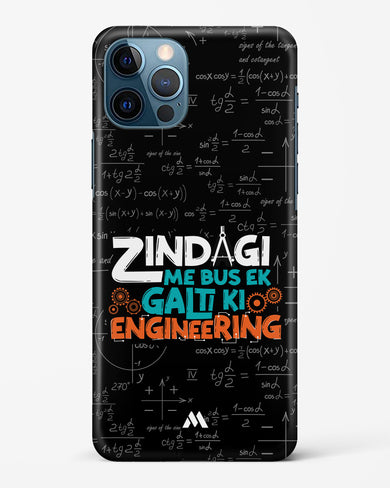 Zindagi Galti Engineering Hard Case Phone Cover-(Apple)