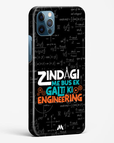 Zindagi Galti Engineering Hard Case Phone Cover-(Apple)