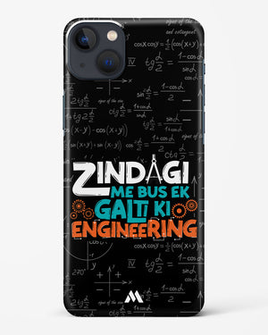 Zindagi Galti Engineering Hard Case Phone Cover (Apple)