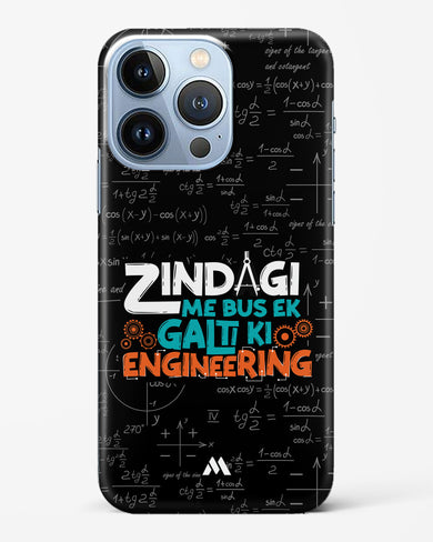 Zindagi Galti Engineering Hard Case Phone Cover-(Apple)