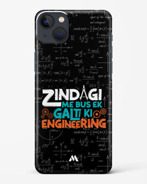 Zindagi Galti Engineering Hard Case Phone Cover (Apple)