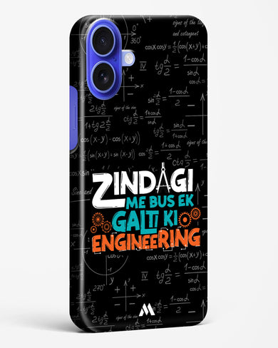 Zindagi Galti Engineering Hard Case Phone Cover (Apple)