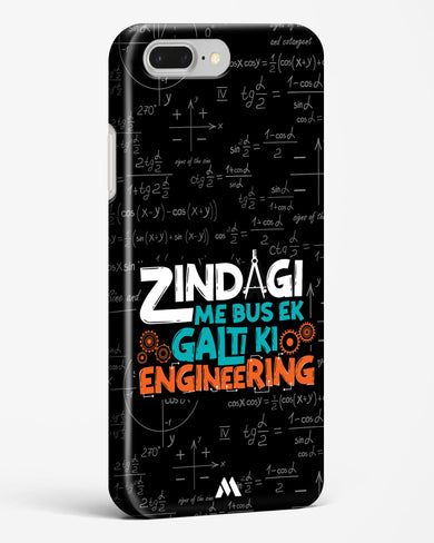 Zindagi Galti Engineering Hard Case Phone Cover-(Apple)