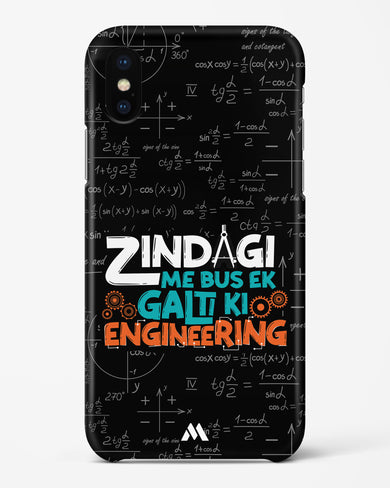 Zindagi Galti Engineering Hard Case Phone Cover-(Apple)