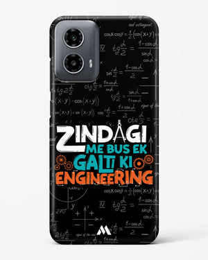 Zindagi Galti Engineering Hard Case Phone Cover (Motorola)