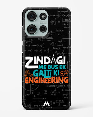Zindagi Galti Engineering Hard Case Phone Cover (Motorola)