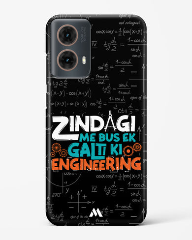 Zindagi Galti Engineering Hard Case Phone Cover (Motorola)