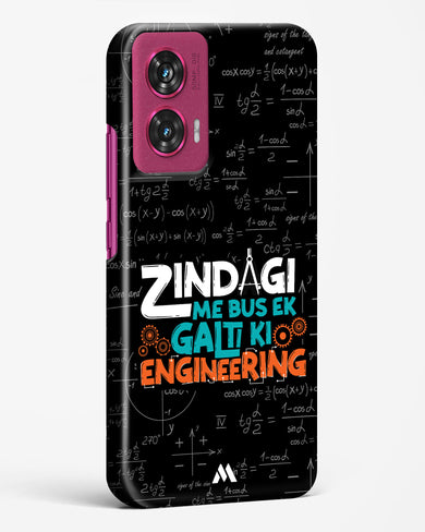 Zindagi Galti Engineering Hard Case Phone Cover (Motorola)
