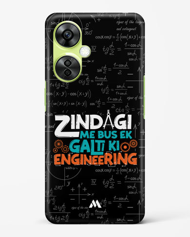 Zindagi Galti Engineering Hard Case Phone Cover-(OnePlus)