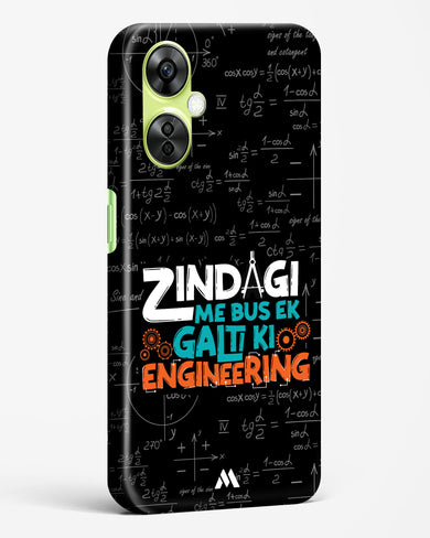 Zindagi Galti Engineering Hard Case Phone Cover-(OnePlus)