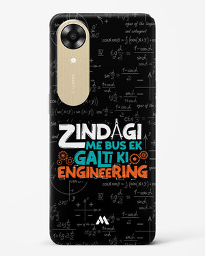 Zindagi Galti Engineering Hard Case Phone Cover (Oppo)