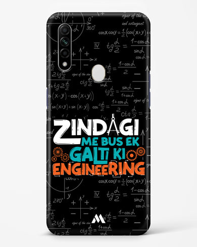 Zindagi Galti Engineering Hard Case Phone Cover (Oppo)