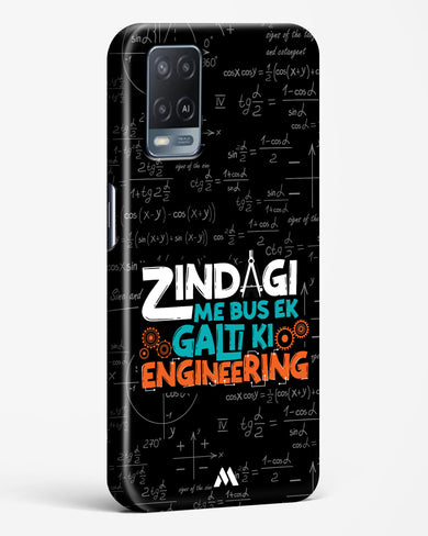 Zindagi Galti Engineering Hard Case Phone Cover-(Oppo)