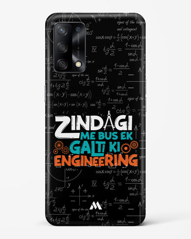 Zindagi Galti Engineering Hard Case Phone Cover-(Oppo)