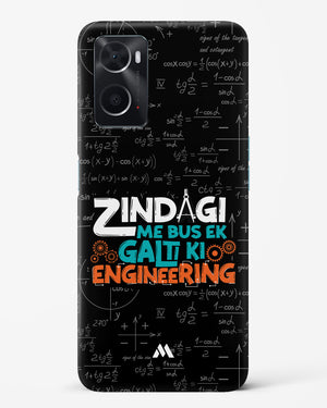 Zindagi Galti Engineering Hard Case Phone Cover-(Oppo)
