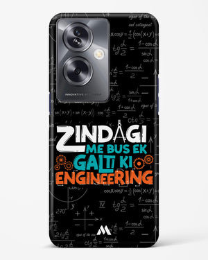 Zindagi Galti Engineering Hard Case Phone Cover (Oppo)