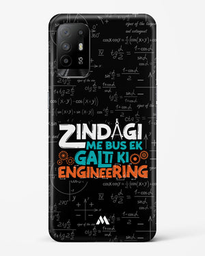 Zindagi Galti Engineering Hard Case Phone Cover-(Oppo)