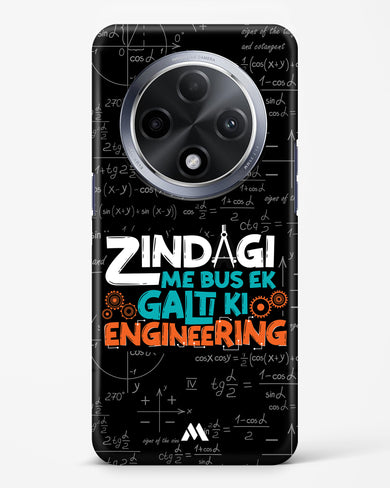 Zindagi Galti Engineering Hard Case Phone Cover (Oppo)