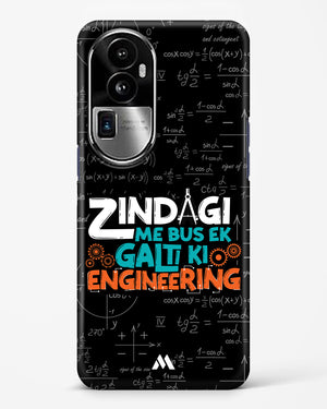Zindagi Galti Engineering Hard Case Phone Cover (Oppo)