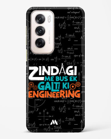 Zindagi Galti Engineering Hard Case Phone Cover (Oppo)