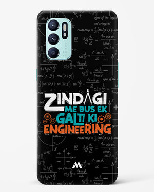 Zindagi Galti Engineering Hard Case Phone Cover-(Oppo)