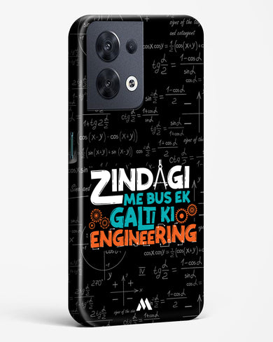 Zindagi Galti Engineering Hard Case Phone Cover (Oppo)