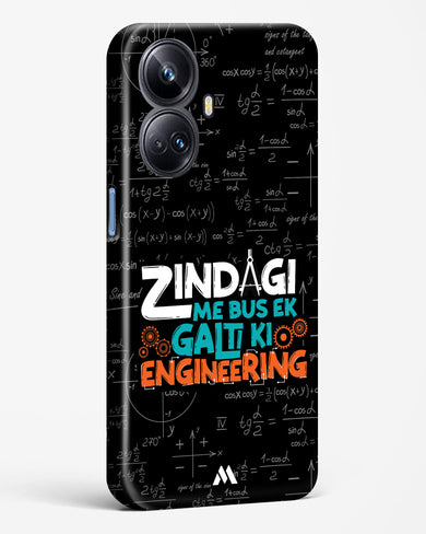 Zindagi Galti Engineering Hard Case Phone Cover-(Realme)