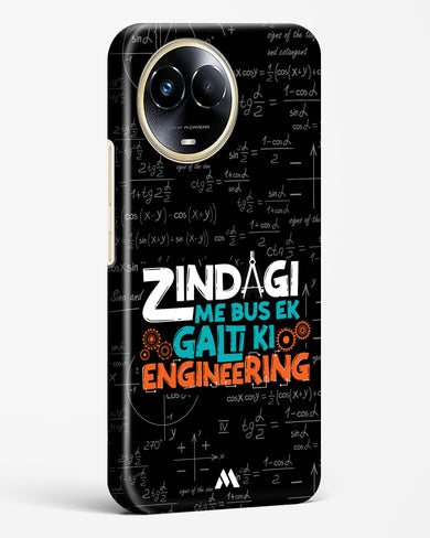 Zindagi Galti Engineering Hard Case Phone Cover-(Realme)