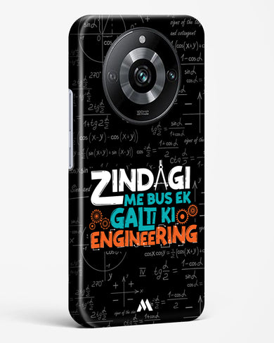 Zindagi Galti Engineering Hard Case Phone Cover-(Realme)