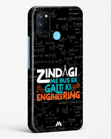 Zindagi Galti Engineering Hard Case Phone Cover-(Realme)