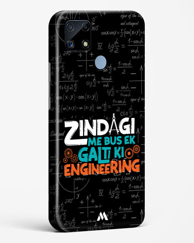 Zindagi Galti Engineering Hard Case Phone Cover-(Realme)