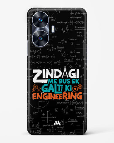 Zindagi Galti Engineering Hard Case Phone Cover-(Realme)